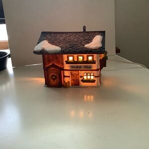 Dept 56 Christmas storefront